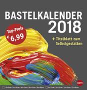 Bastelkalender groß anthrazit - Kalender 2018