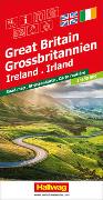 Grossbritannien, Irland, Strassenkarte 1:650'000. 1:650'000